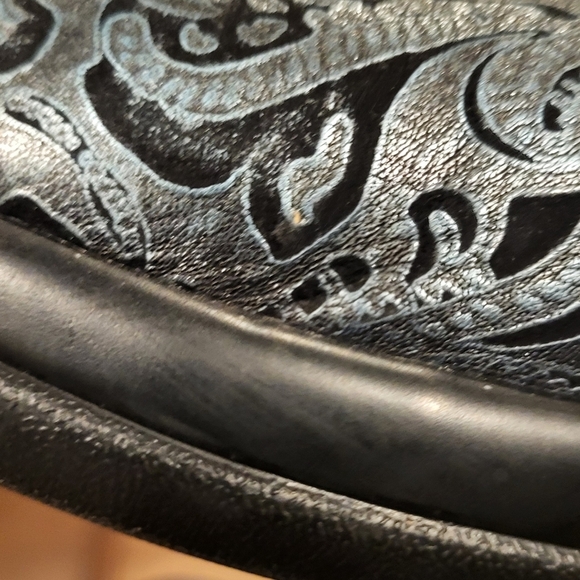 Alegria Joleen Blue & Silver Clogs Size 43 (US 11-11.5) - Picture 6 of 14